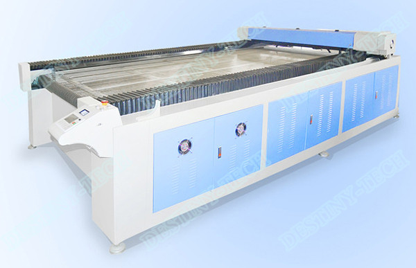 Large bed auto feeding fabric CO2 Laser cutting machine Safa leather paper cutting