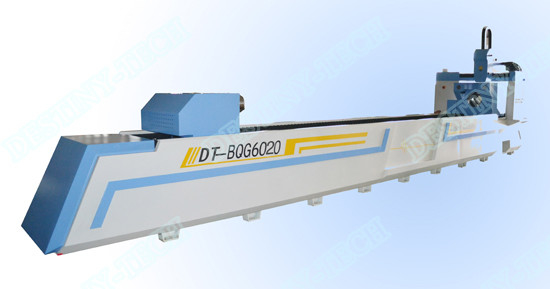 BQG6020 Full-automatic 6m/8m metal pipe 800w/1000w Fiber laser cutting machine