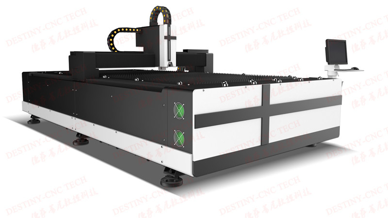 Metal cuttingDT-1325 500W Fiber laser cutting machine for Stainless steel and Carbon steel